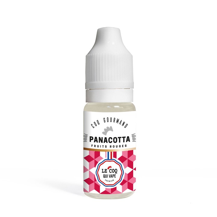 Panna cotta fruits rouges flacon de 30ml